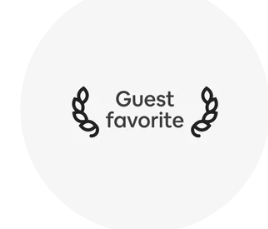 Airbnb Guest Favourite badge